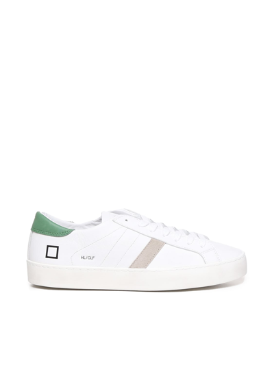 Date Court Mono Sneakers In White