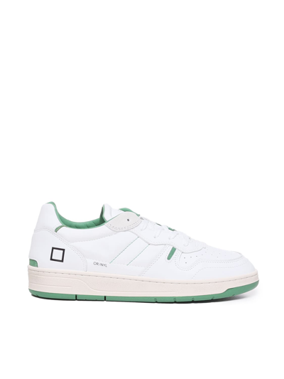 Date Court 2.0 Sneakers In White-green