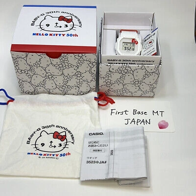 Pre-owned Casio Hello Kitty 50th Anniversary Baby-g 30th Anniversary ...