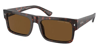 Pre-owned Prada Pr Sunglasses Men Havana / Brown Polarized 59mm 100% Authentic