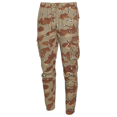 Csg Mens  Cargo Joggers In Sand/camo