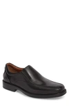 Johnston & Murphy Men's Xc4 Stanton 2.0 Runoff Waterproof Leather Slip-on Loafers In Black Leather