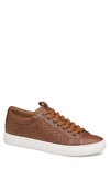 Johnston & Murphy Men's Banks Woven Lace-to-toe Lace-up Sneakers In Tan