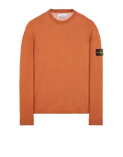 Stone Island Sweater Red Cotton