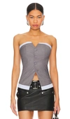 Superdown Imogen Top In 仿旧