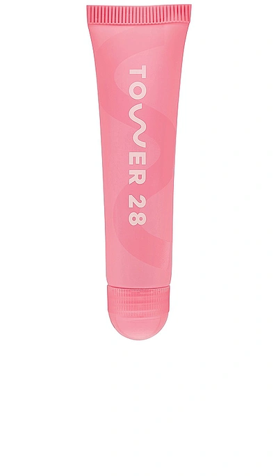 Tower 28 Lipsoftie Tinted Lip Treatment In White