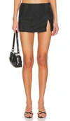 Superdown Zya Mini Skirt In 黑色