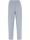 BRUNELLO CUCINELLI PANTS WITH ELASTICATED WAIST