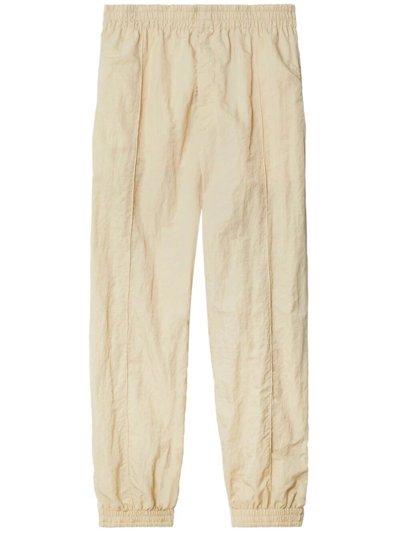 Burberry Track Trousers In Beige