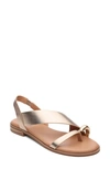 Sanctuary Women's Spring Crisscross Buckled Sandals In Nude Bronze