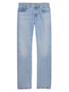 HELMUT LANG WOMEN'S WASHED STRAIGHT-LEG JEANS
