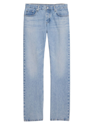 Helmut Lang Women's Washed Straight-leg Jeans In Light Indigo