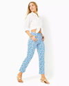 LILLY PULITZER 27" ANNET HIGH RISE CROP FLARE JEAN