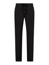 120% Lino Linen Cargo Pants In Black