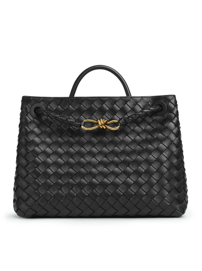 Bottega Veneta Medium Andiamo In Black