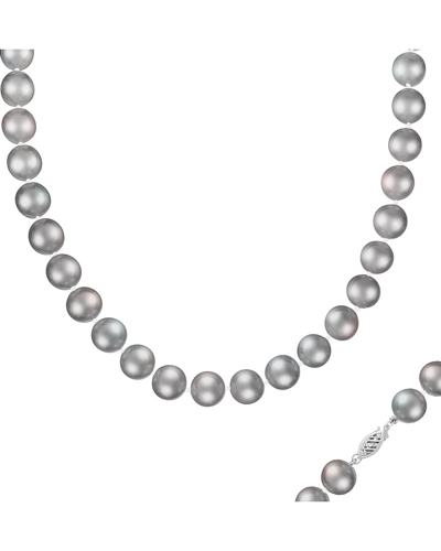 Splendid Pearls 14k 11-12mm Pearl Necklace