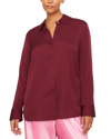 Vince Plus Slim Fitted Silk-blend Blouse
