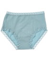 Natori Bliss Cotton Full Brief In Green
