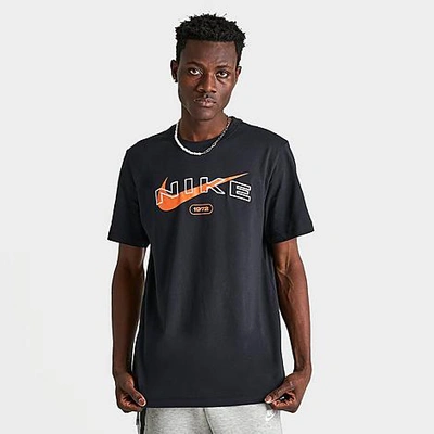 Nike Men's Sportswear Club Hbr Graphic T-shirt In Black