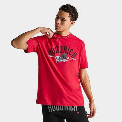 Hoodrich Men's Og Empire Graphic T-shirt In Lychee/black/white