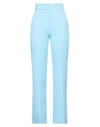 ACTUALEE ACTUALEE WOMAN PANTS SKY BLUE SIZE 6 POLYESTER, ELASTANE