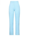 Actualee Woman Pants Sky Blue Size 6 Polyester, Elastane In Blue