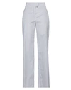 Sa Su Phi Woman Pants White Size 8 Cotton In White