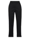 Peserico Easy Woman Pants Black Size 8 Cotton, Elastane