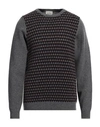 Brooksfield Man Sweater Grey Size 44 Wool, Polyamide
