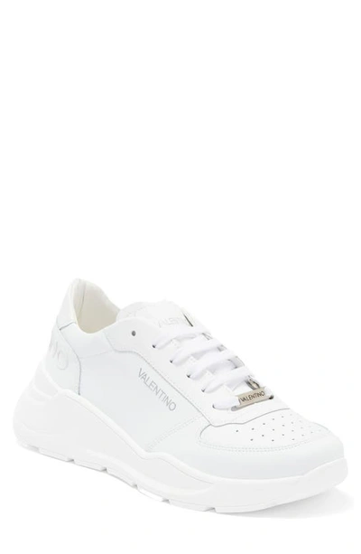 Valentino By Mario Valentino Thor Sneaker In White