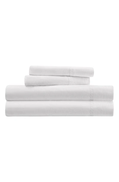 Ienjoy Home 300 Thread Count Sateen Sheet Set In White