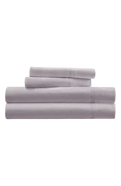 Ienjoy Home 300 Thread Count Sateen Sheet Set In Mauve