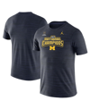 Jordan Men's  Brand Navy Michigan Wolverines College Football Playoff 2023 National Champions Velocit In Navy
