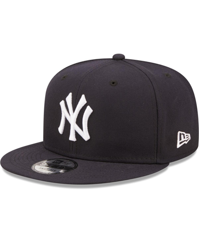New Era Navy New York Yankees Primary Logo 9fifty Snapback Hat