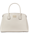 Kate Spade Serena Leather Satchel In Parchment.