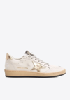 GOLDEN GOOSE DB BALL STAR DISTRESSED LOW-TOP SNEAKERS
