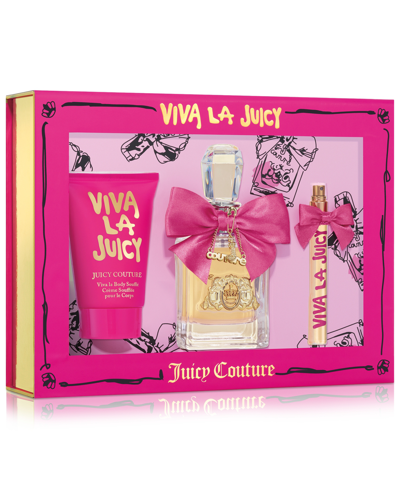 Juicy Couture 3-pc. Viva La Juicy Eau De Parfum Gift Set In White