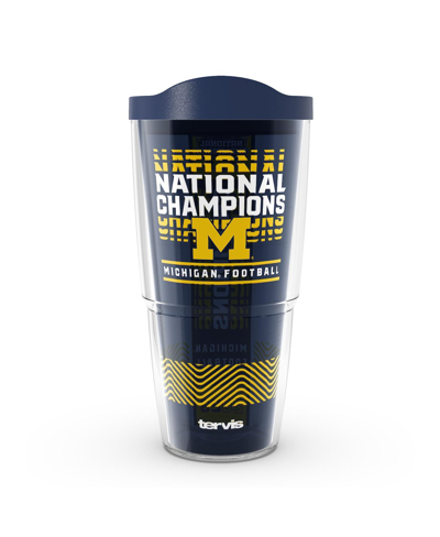 Tervis Tumbler Michigan Wolverines College Football Playoff 2023 National Champions 24 oz Classic Tumbler In Multi
