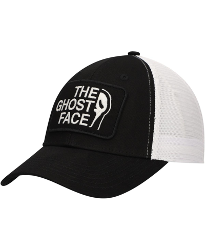 Changes Men's Black Scream The Ghostface Glow-in-the-dark Trucker Adjustable Hat