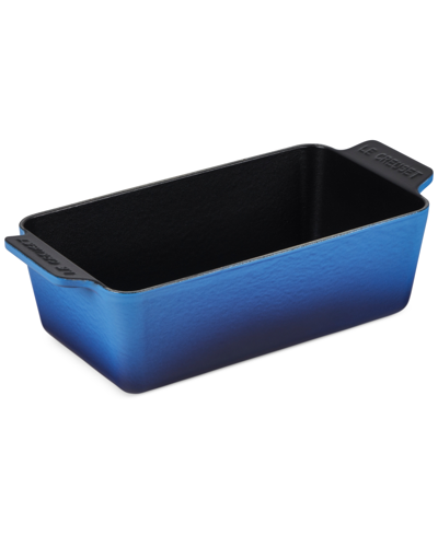 Le Creuset Enameled Cast Iron Signature Loaf Pan, 9" X 5" In Blue