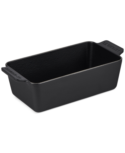 Le Creuset Enameled Cast Iron Signature Loaf Pan, 9" X 5" In Black