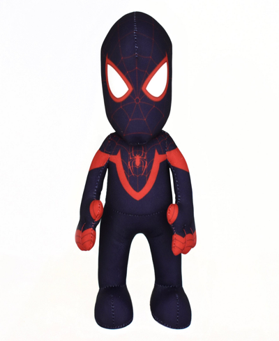 Bleacher Creatures Kids' Marvel's Miles Morales Spiderman Plush Figure- A Superhero For Play Or Display, 10" In Black