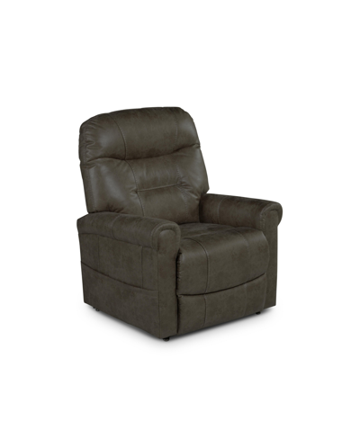 Steve Silver Ottawa 34" Power Lift Chair, Heat, Massage In Dark Brown