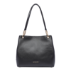 Michael Michael Kors Kensington Large Leather Tote Bag In Black