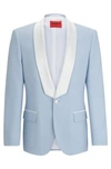 Hugo Boss Hugo Henry Slim Fit Suit Jacket In Light Blue