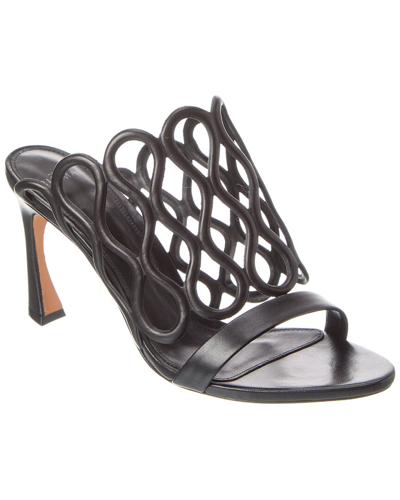 Alexandre Birman Matilda 85 Leather Sandal In Black