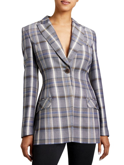 SANTORELLI WOMEN'S NELLI PLAID JACKET