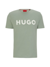 Hugo Men's Dulivio T-shirt In Olive Green White