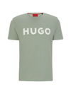 Hugo Boss Men's Dulivio T-shirt In Olive Green White