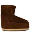 MOON BOOT LOW-TOP ICON HAZELNUT SUEDE BOOTS